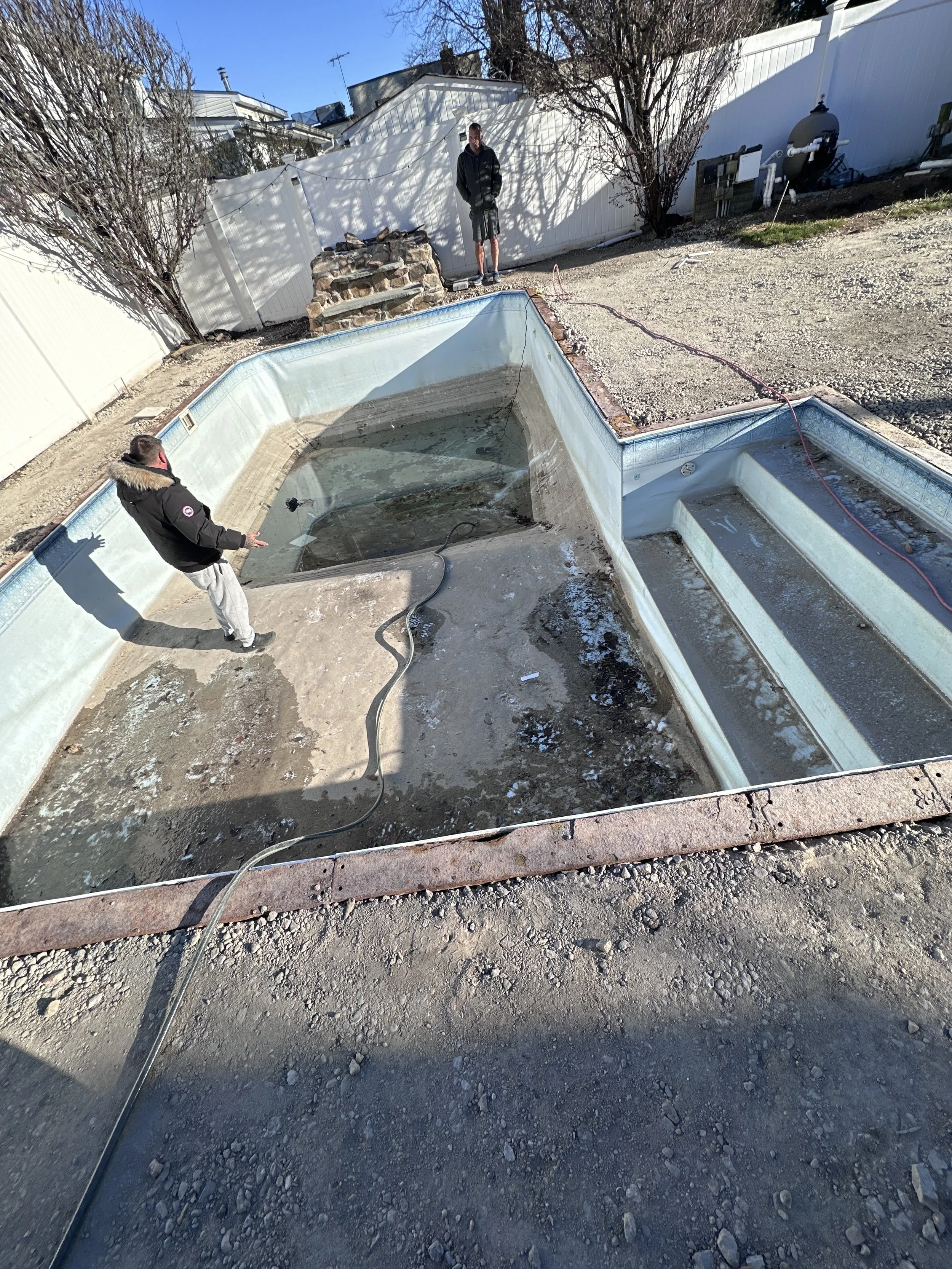 Massapequa, NY - In-Ground Pool Demo & Removal