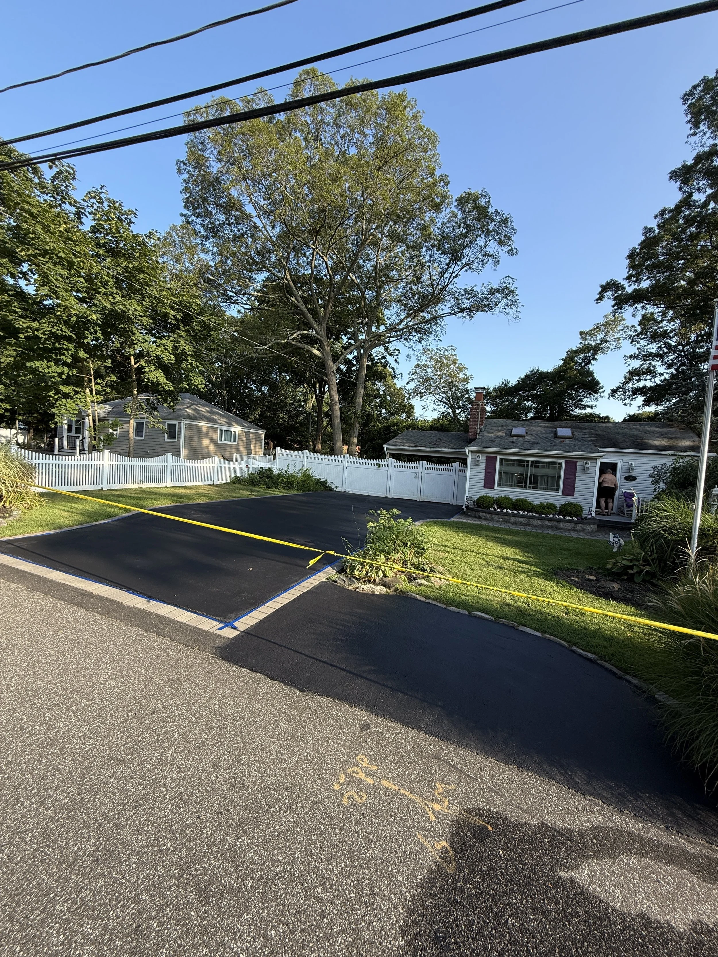 Centereach, NY - Seal Coating Project | High Idle Excavation