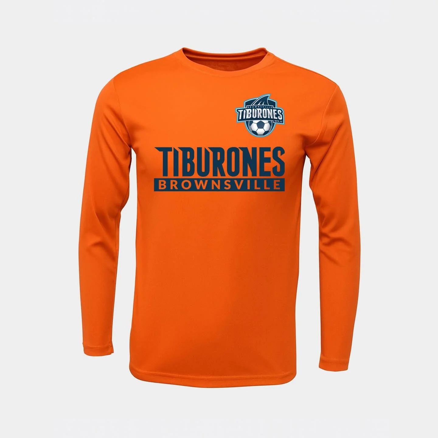 Orange Long Sleeve Drifit Shirt