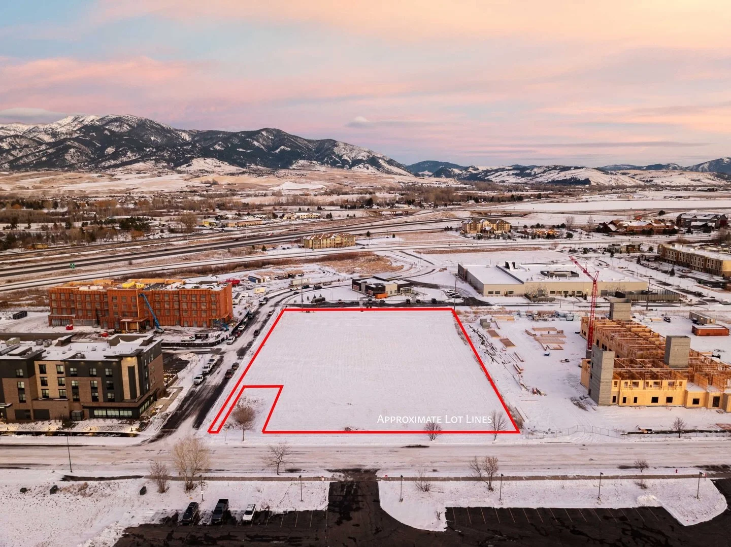 Prime 2.822 acre development lot in booming northwest Bozeman! Set amidst one of the fastest growing areas in town, this lot is located next to or just minutes from numerous hotel properties, restaurants, class A retail and office spaces and major me