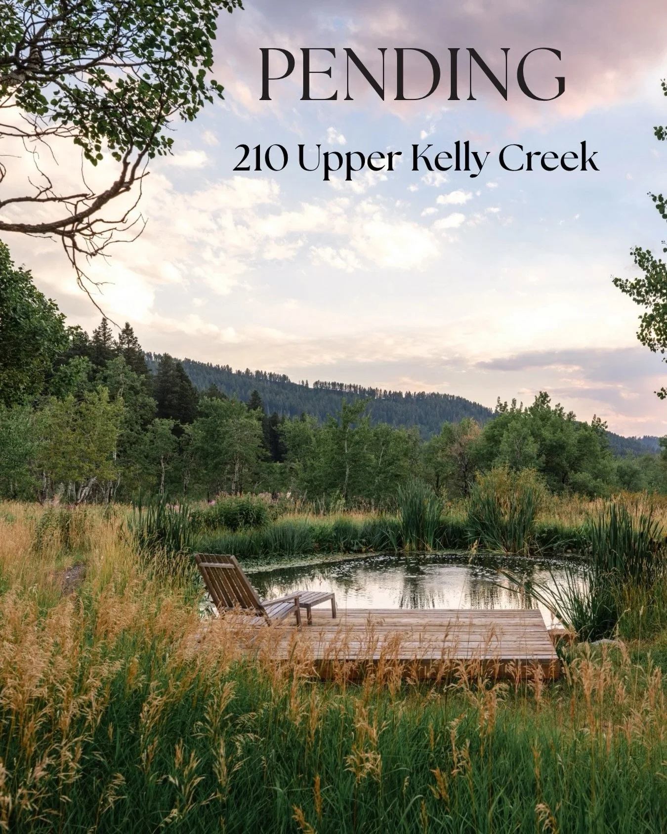 🏡 210 Upper Kelly Creek is now pending!

This incredible Bozeman property features 20 acres, a custom 4 bed / 3.5 bath mountain home, horse facilities, creek frontage, and stunning views - the perfect blend of privacy and Montana living.

Looking to