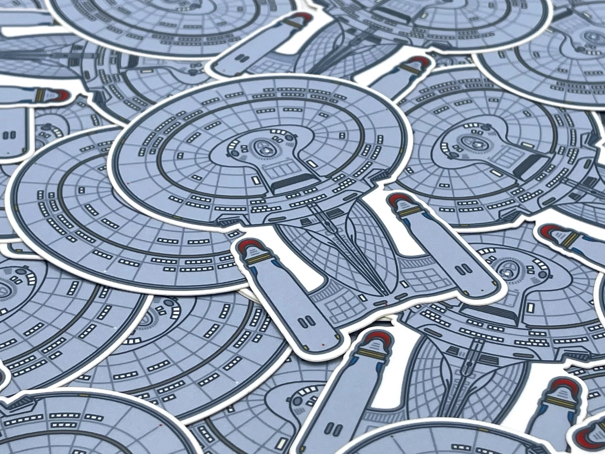 Star Trek  3" vinyl sticker