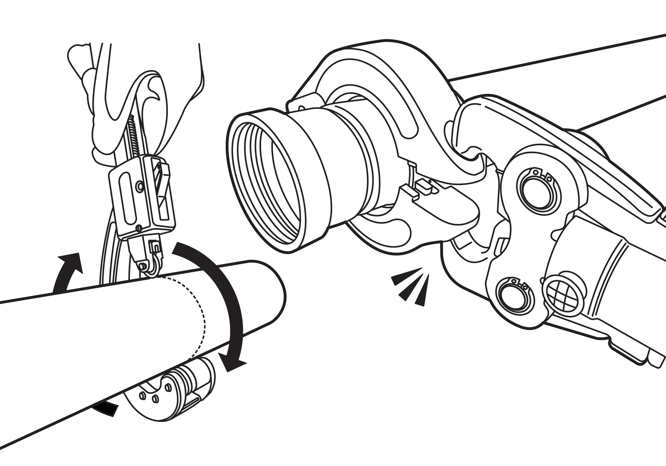 A redesign and expansion of the previous QuickFitting Large Press Installation instruction sheets, including 12 new illustrations.