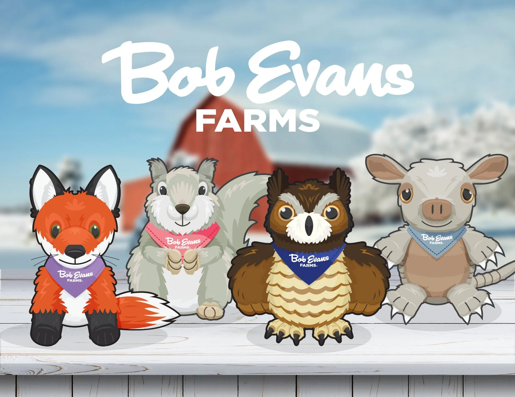 2022 Selection of plush illustrations.
