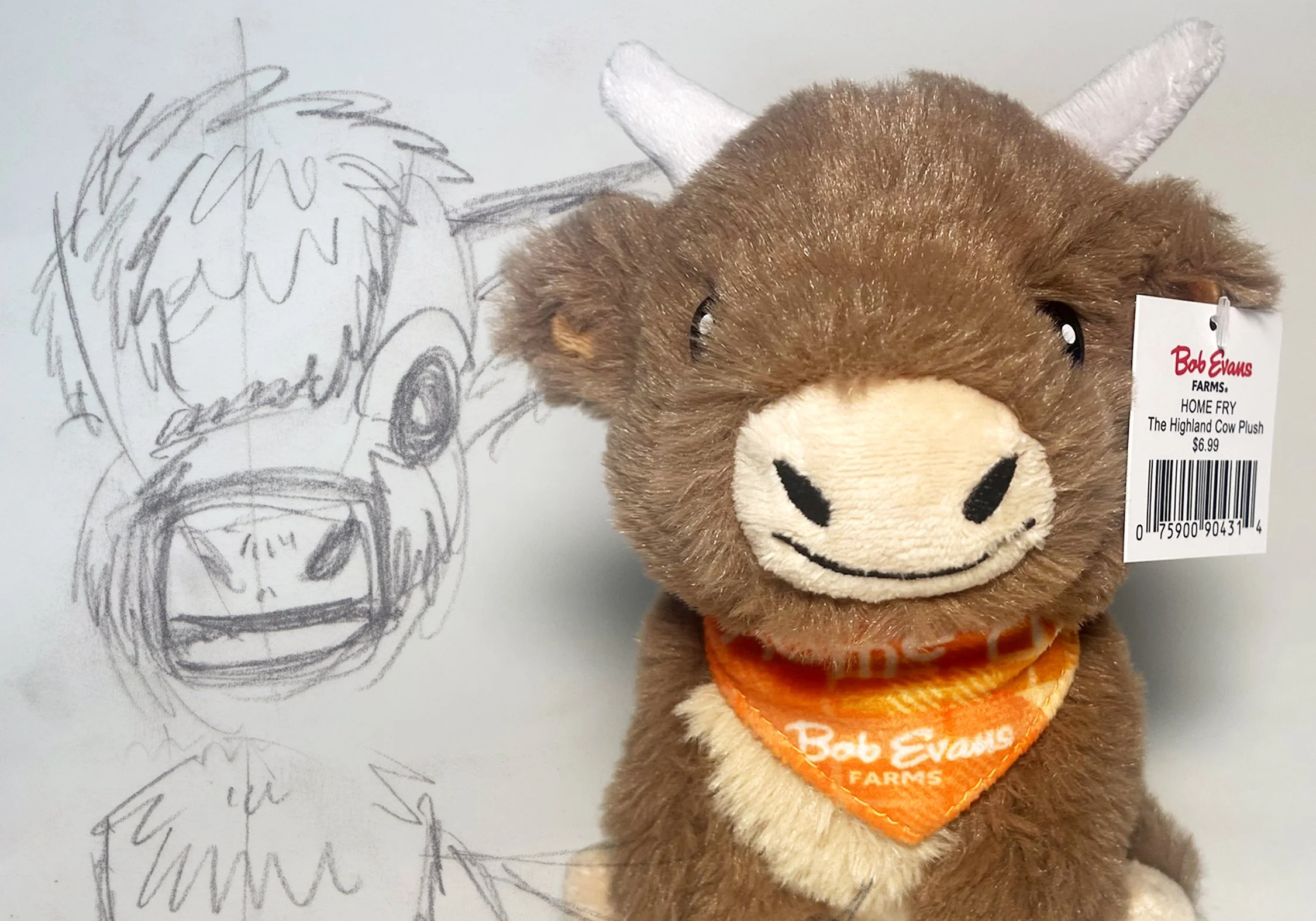 Bob Evans Restaurant Plush Toy Designs