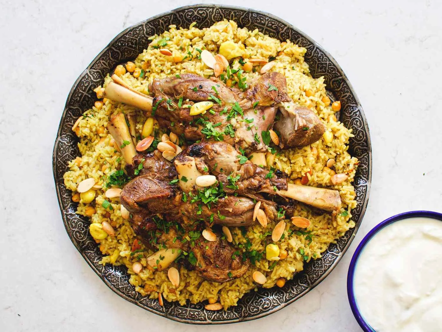 Qidreh – Hebron’s spiced rice and meat dish baked in clay ovens for large gatherings.