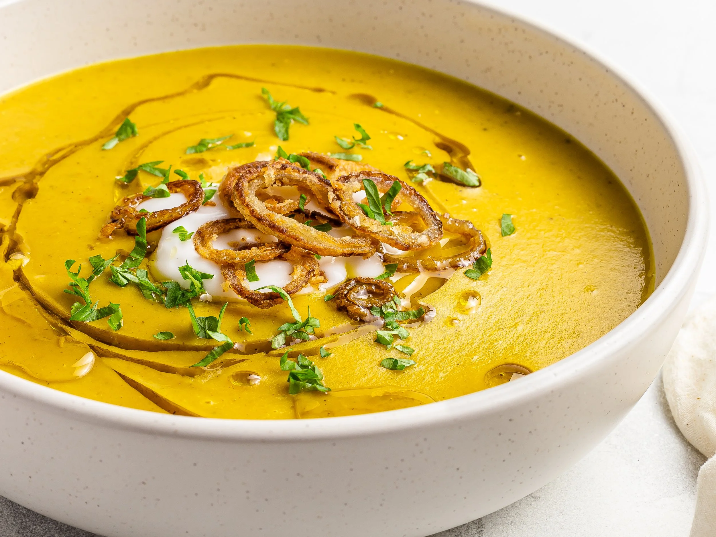 Shorbat Adas – Yellow lentil soup, common in Gaza.
Available at Cleopatra Restaurant.