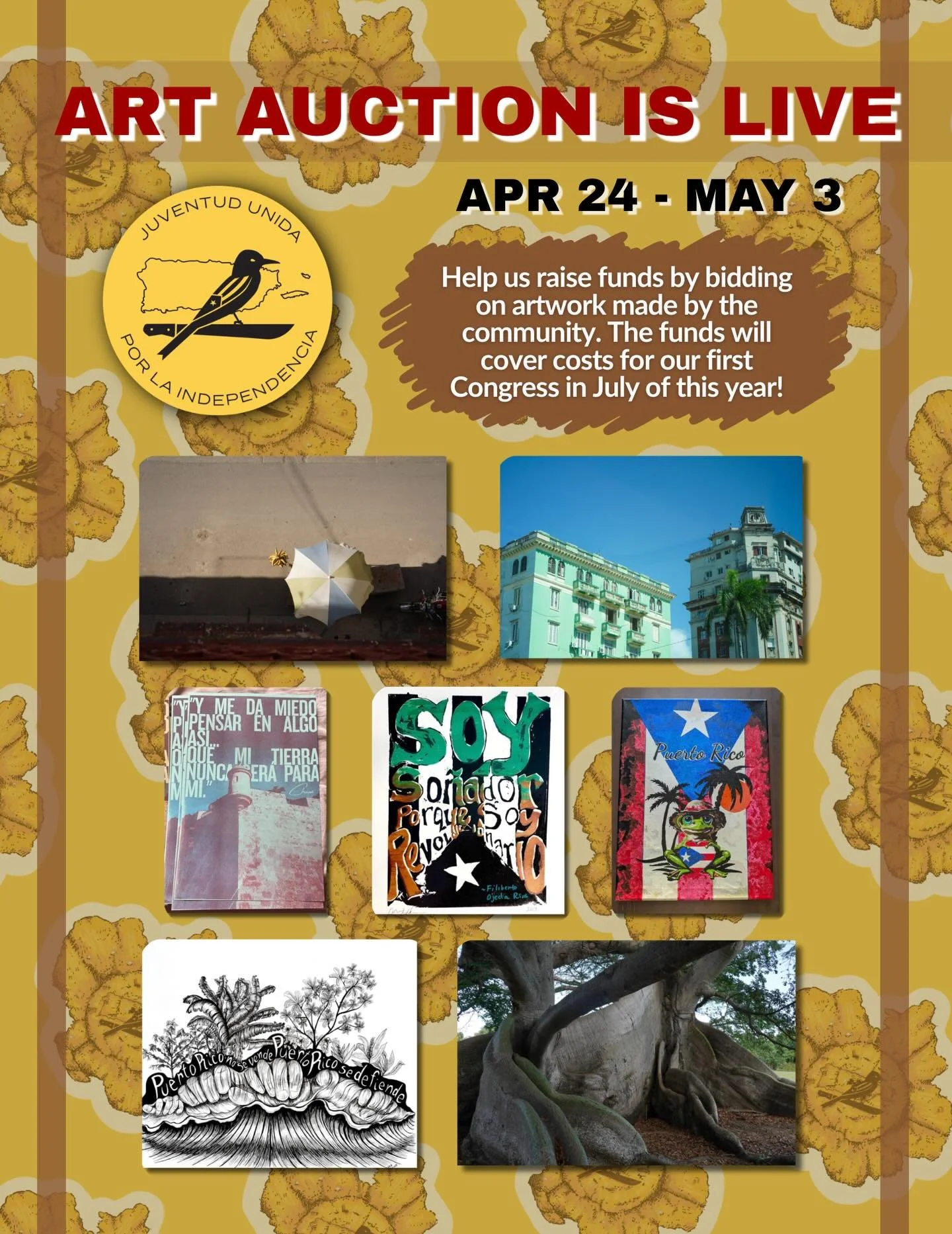 🧵JUPI Art Auction Part 2! 🎨

‼️LINK IN BIO‼️

We are hosting an art auction to raise funds for our upcoming Congress! Bid on artworks from the community!!

Auction is live from April 24th - May 3rd!