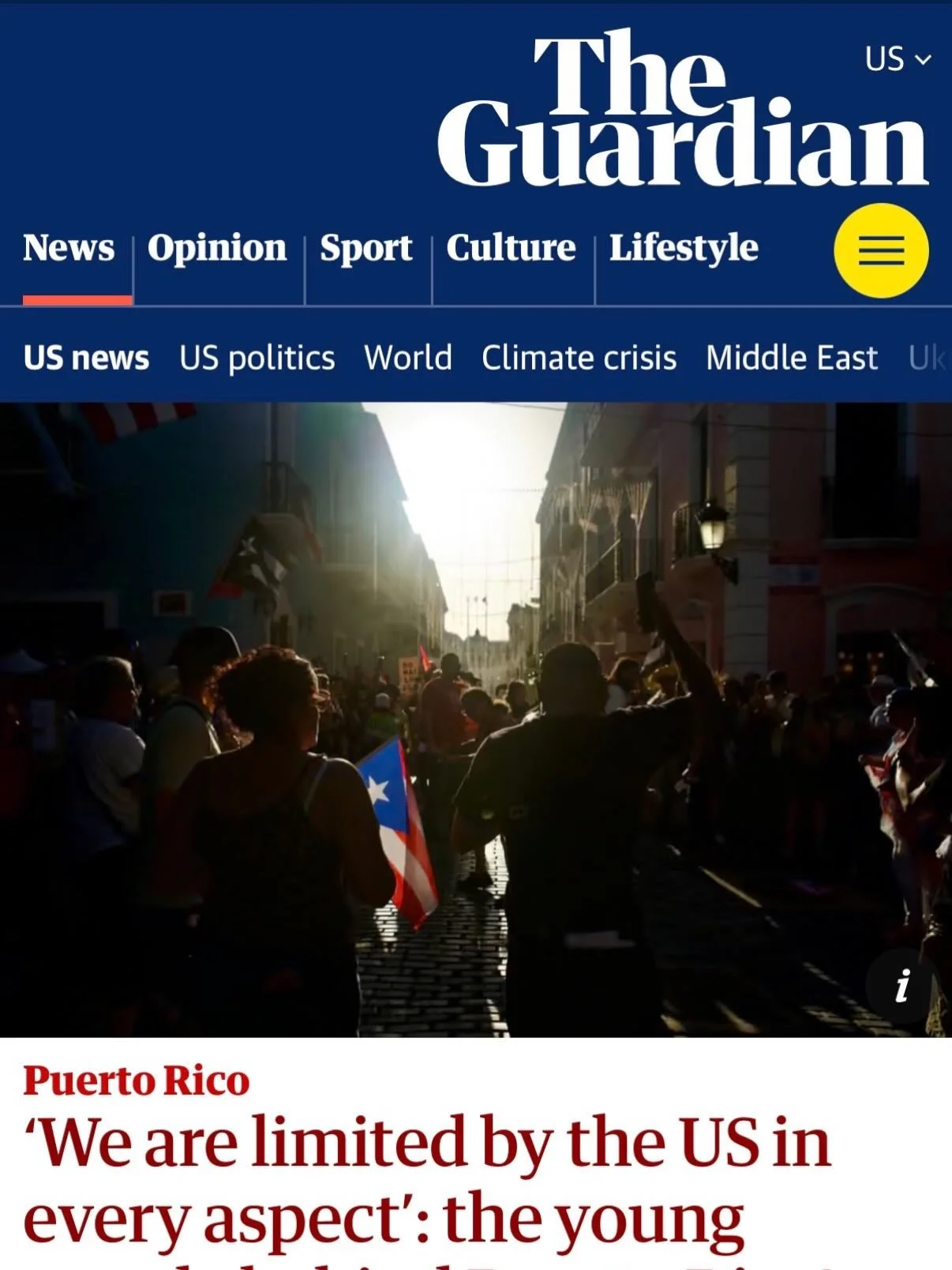 Thank you to @guardian for highlighting the work we do as a youth and student mass organization. 

Read about the growth of the Puerto Rican independence movement especially amongst the youth in the diaspora. 

Link is in the bio.