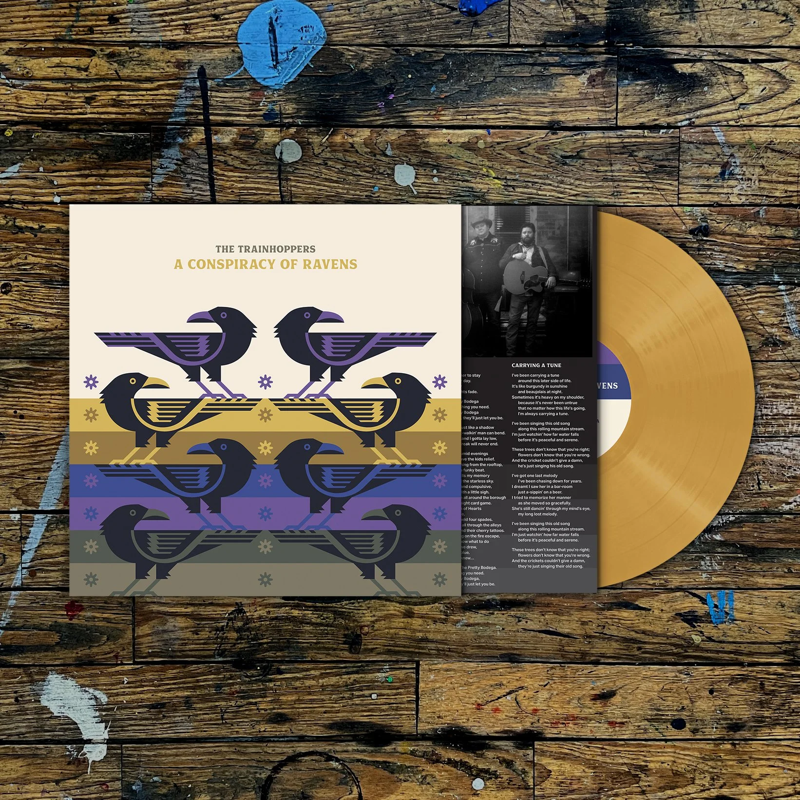 'A Conspiracy of Ravens' LP