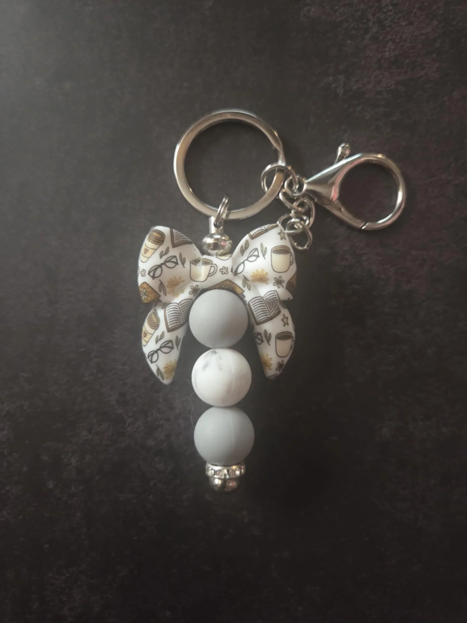 Bookish Keychain