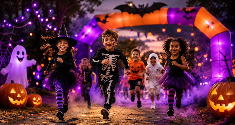 Halloween-themed Spooky Sprint fundraiser
