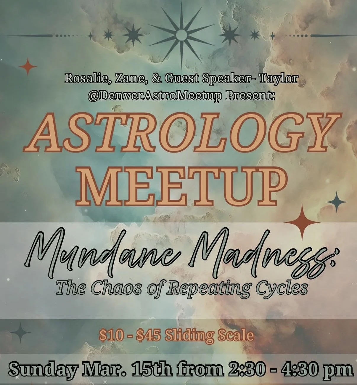Denver Astrology Meetup: Mundane Madness