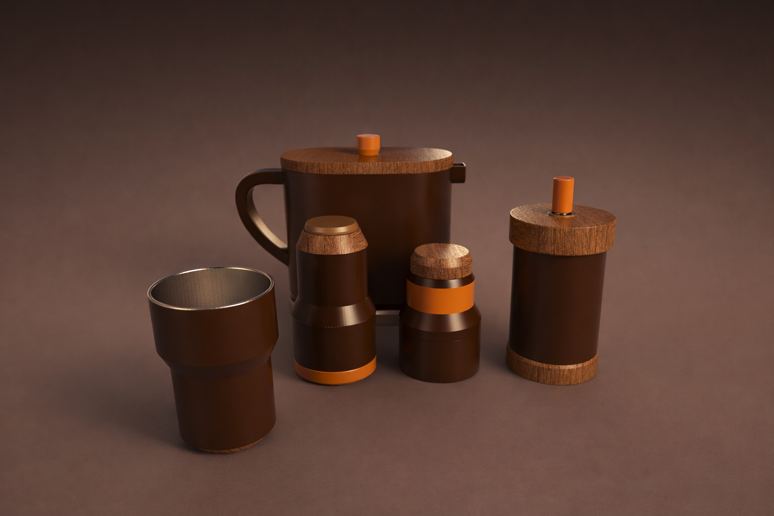 Camping Cappuccino Set