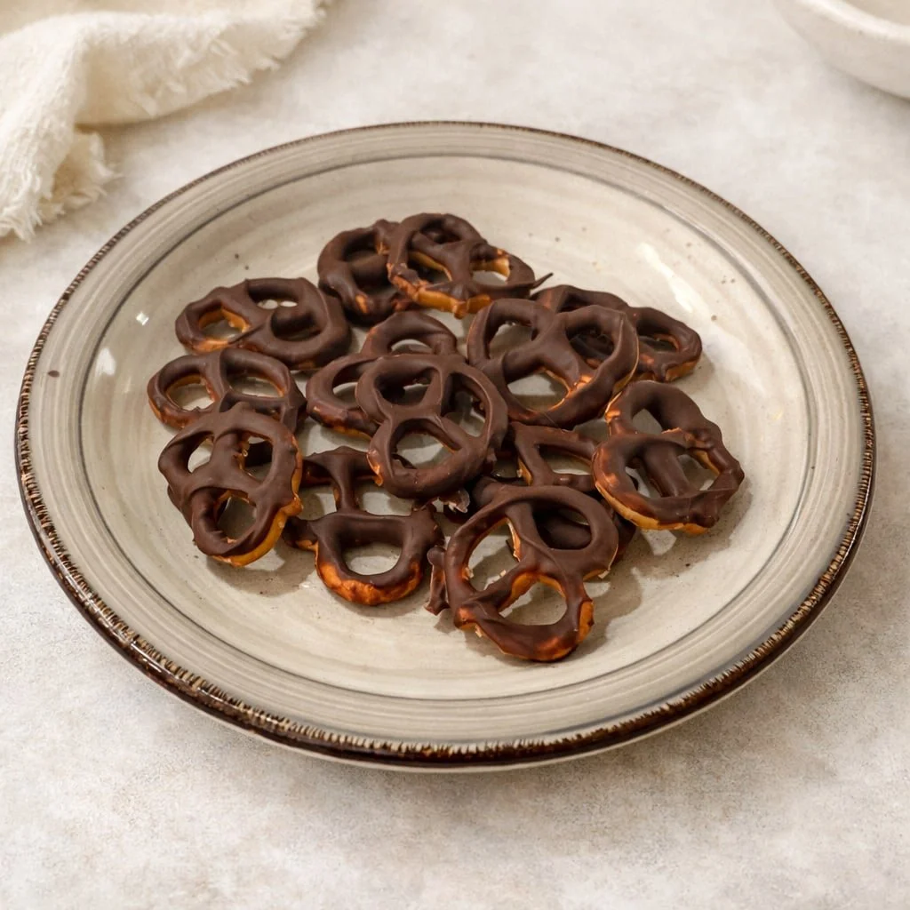 Easy Gluten-Free Chocolate-Covered Mini Pretzels (Dairy-Free)