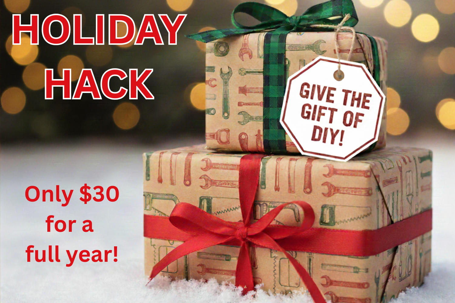 Gift a Tool Library Membership