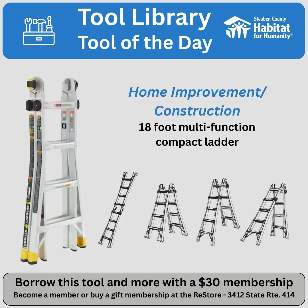 These light, compact ladders make traditional step and extension ladders look outdated. They can be adjusted in dozens of ways from a short indoor extension ladder to an uneven step ladder to work on stairs. Check it the separate ladder leveler to us
