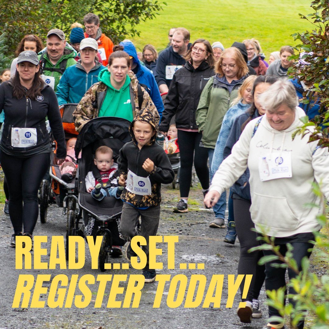 Lace up, buttercup! 🏃&zwj;♀️ We've got a 1 mile, 2 miles, 5k, or 10k walk/run party on Sept 12 and YOU'RE INVITED! 

🎉 Pre-register now for the 2026 MILK RUN and get ready to sweat (and then eat all the milk &amp; cookies) https://givebutter.com/mi