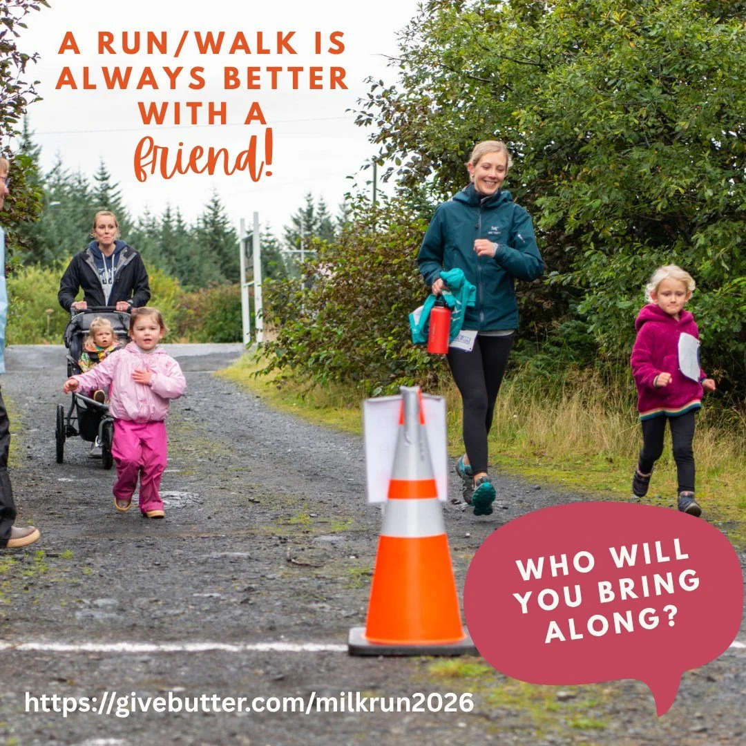 Who needs a personal trainer when you can convince a friend into doing the Kodiak KINDNESS Milk Run with you this weekend? 🏃&zwj;♀️ 

Pre-register today and make someone's day! https://givebutter.com/milkrun2026