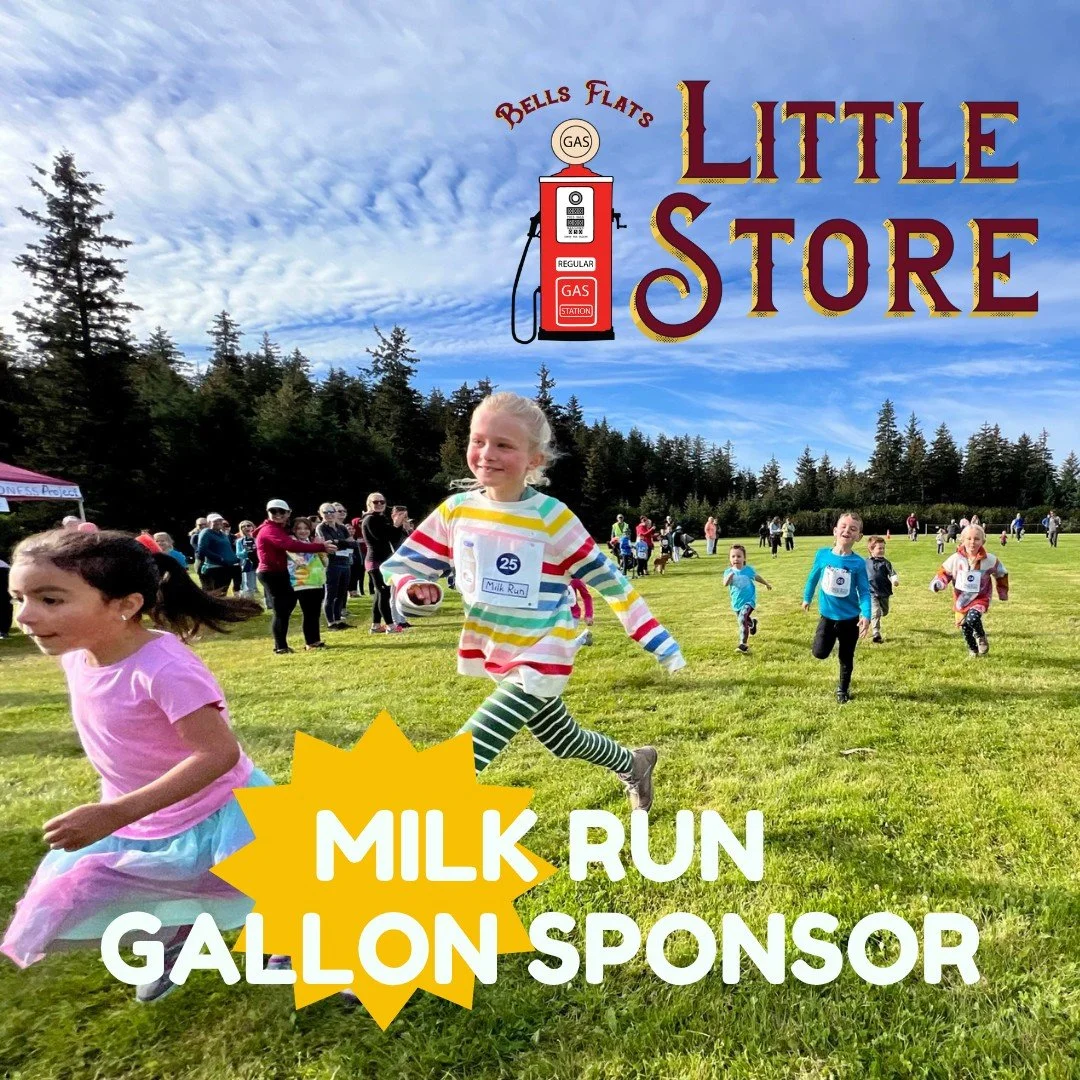 Filled with gratitude for our amazing sponsors who made this year's Milk Run possible! Special thanks to the @bellsflatslittlestore for their incredible support as a Gallon Sponsor, empowering us to make a difference!

Race day is TOMORROW!!! Don't f
