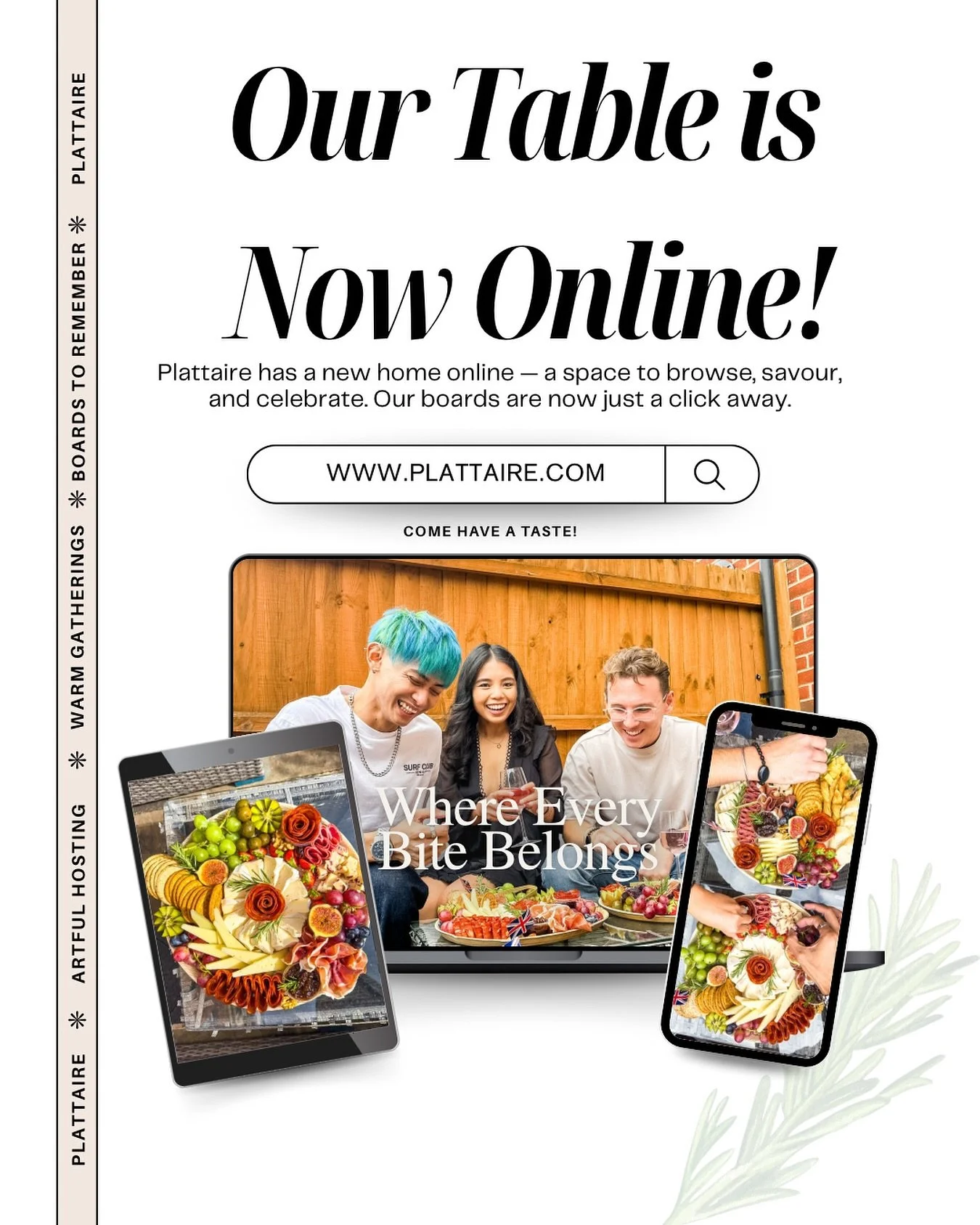 ✨ The wait is finally over&hellip; and the table is set! ✨

Plattaire&rsquo;s brand new website is live &mdash; where cheese boards turn into centrepieces, and gatherings turn golden. 🧀🍇🍯

To celebrate, enjoy 15% off all orders for the next 7 days