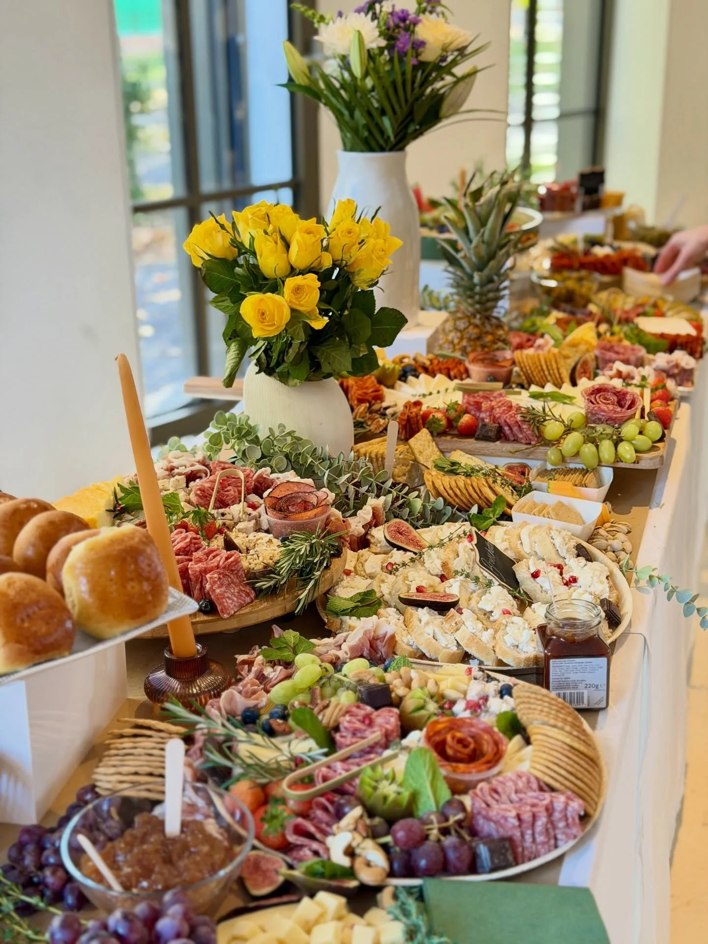 There was something special about this one 🧀💛
Our first ever Sip Paint &amp; Graze a Sunday filled with laughter and connection.
We watched strangers become friends over beautifully displayed graze tables that looked like art and reminded us why we