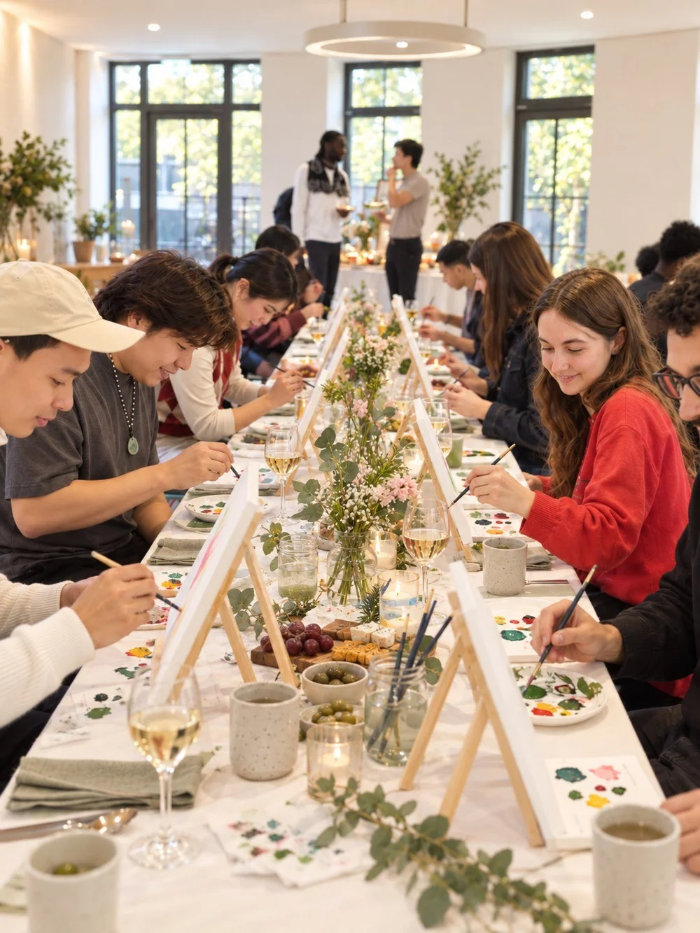 Plattaire interactive food workshops, Christmas cheeseboard experiences and bespoke brand events in London