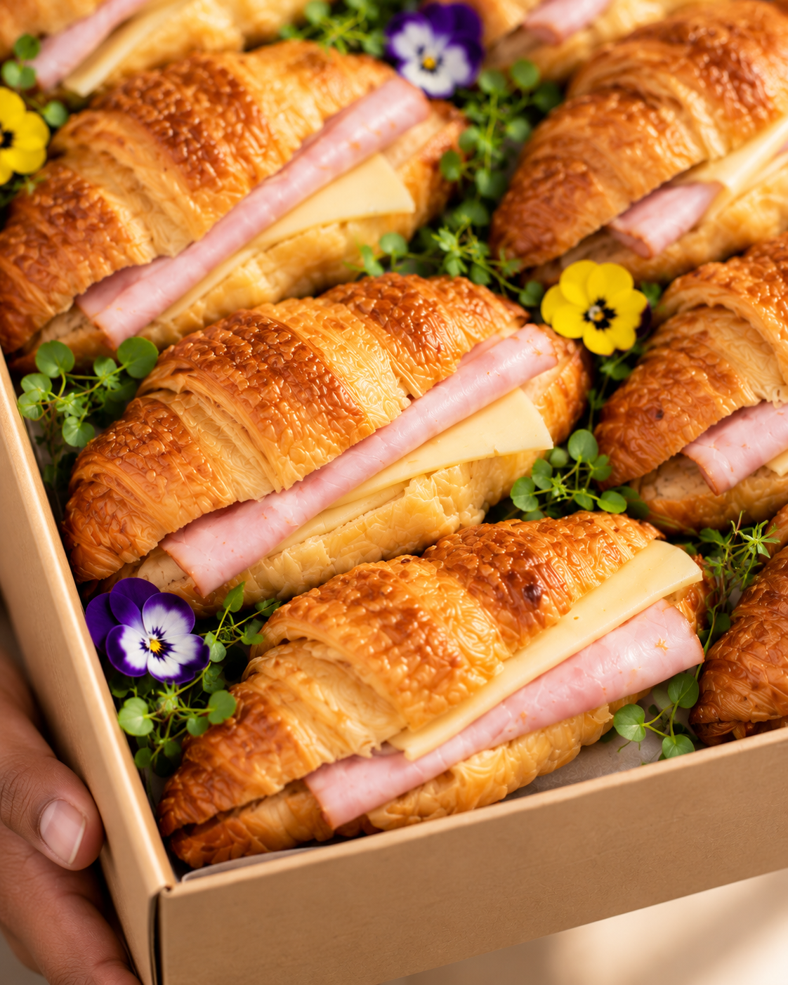 Ham & Cheese Croissants