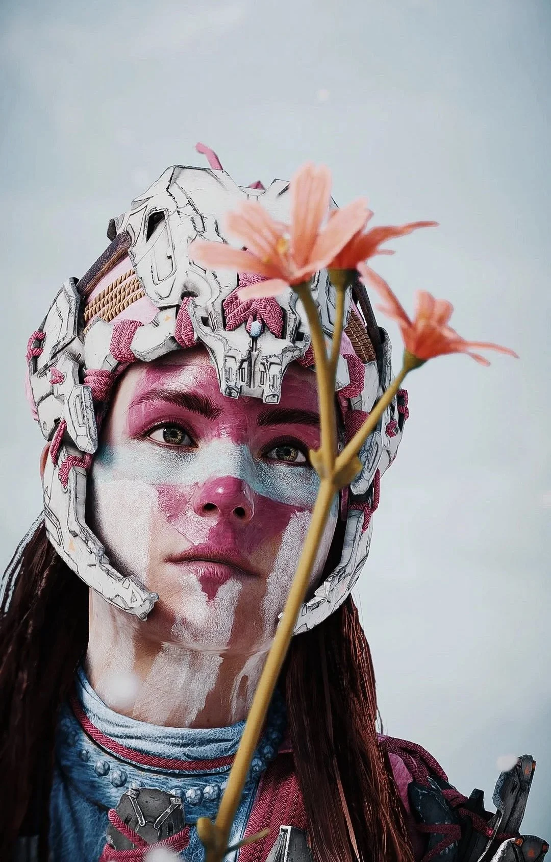 Winter is cold and overwhelming, but there will always be something to remind us that hope remains, even if it’s just a small, fragile flower. A gentle reminder that life still blooms, even in hardship. It was truly fun and rewarding for me to create