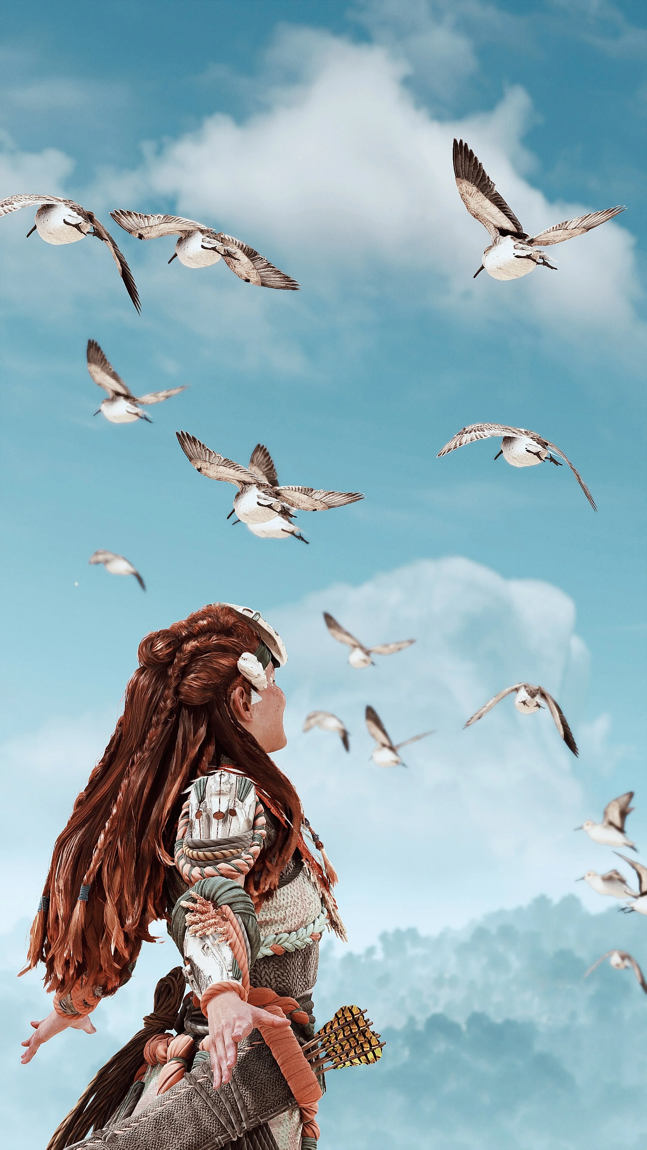  free to fly  (captured by: Nimmu (@niinakaniin.vp))