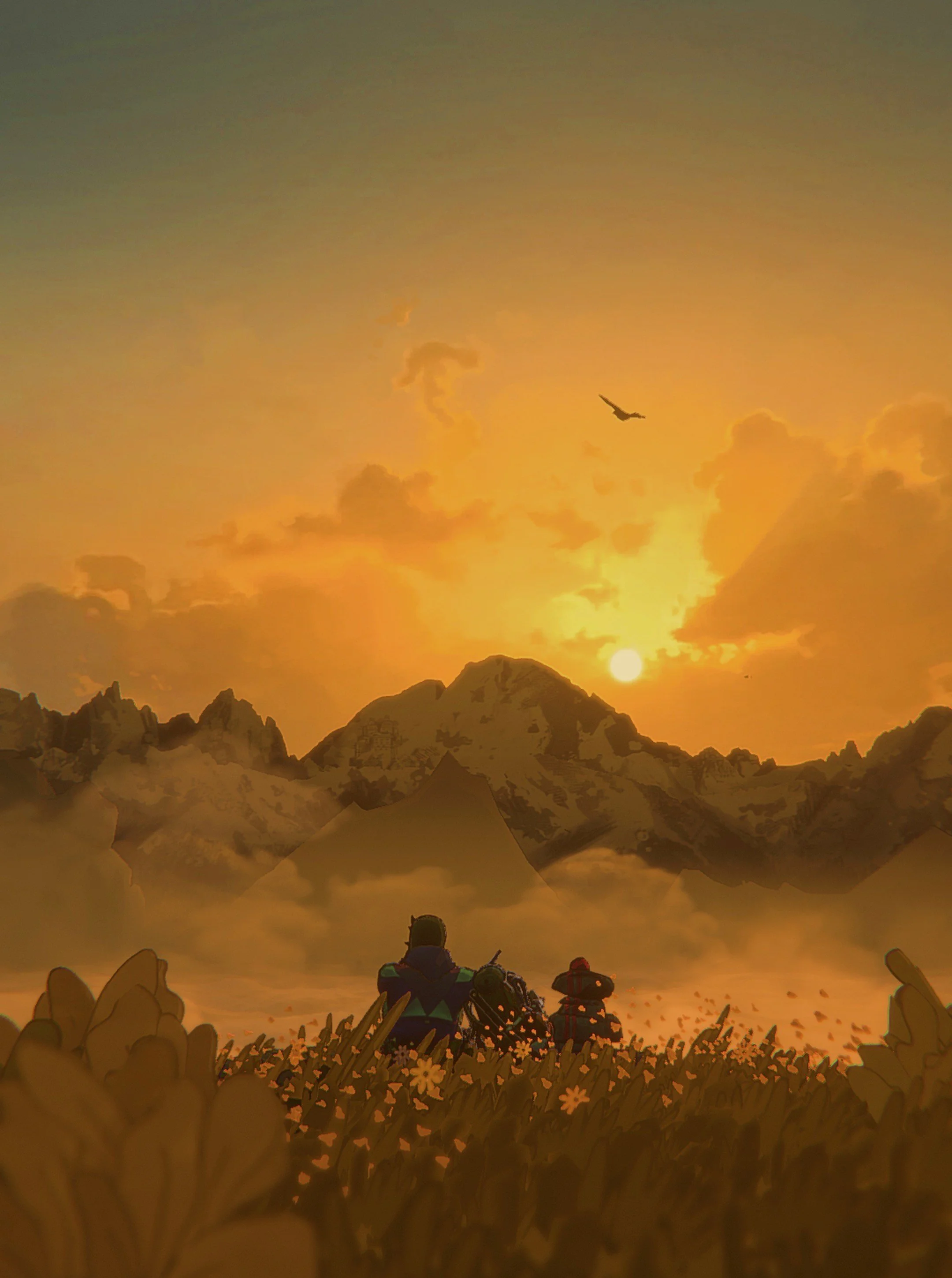  As a West Coaster, I would be remiss if I didn’t capture sunsets in nearly every game I play. Even here, in this make-believe world, the golden hues peeking out of the clouds feel like home.  – Ari (@deadeyecaptures)