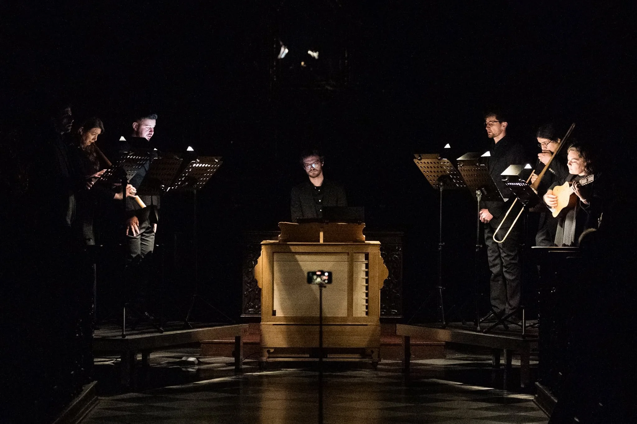 Tenebrae - Morales Lamentations,
ensemble Ramillete de Tonos,
Velikonoční festival duchovní hudby
©Jan Prokopius