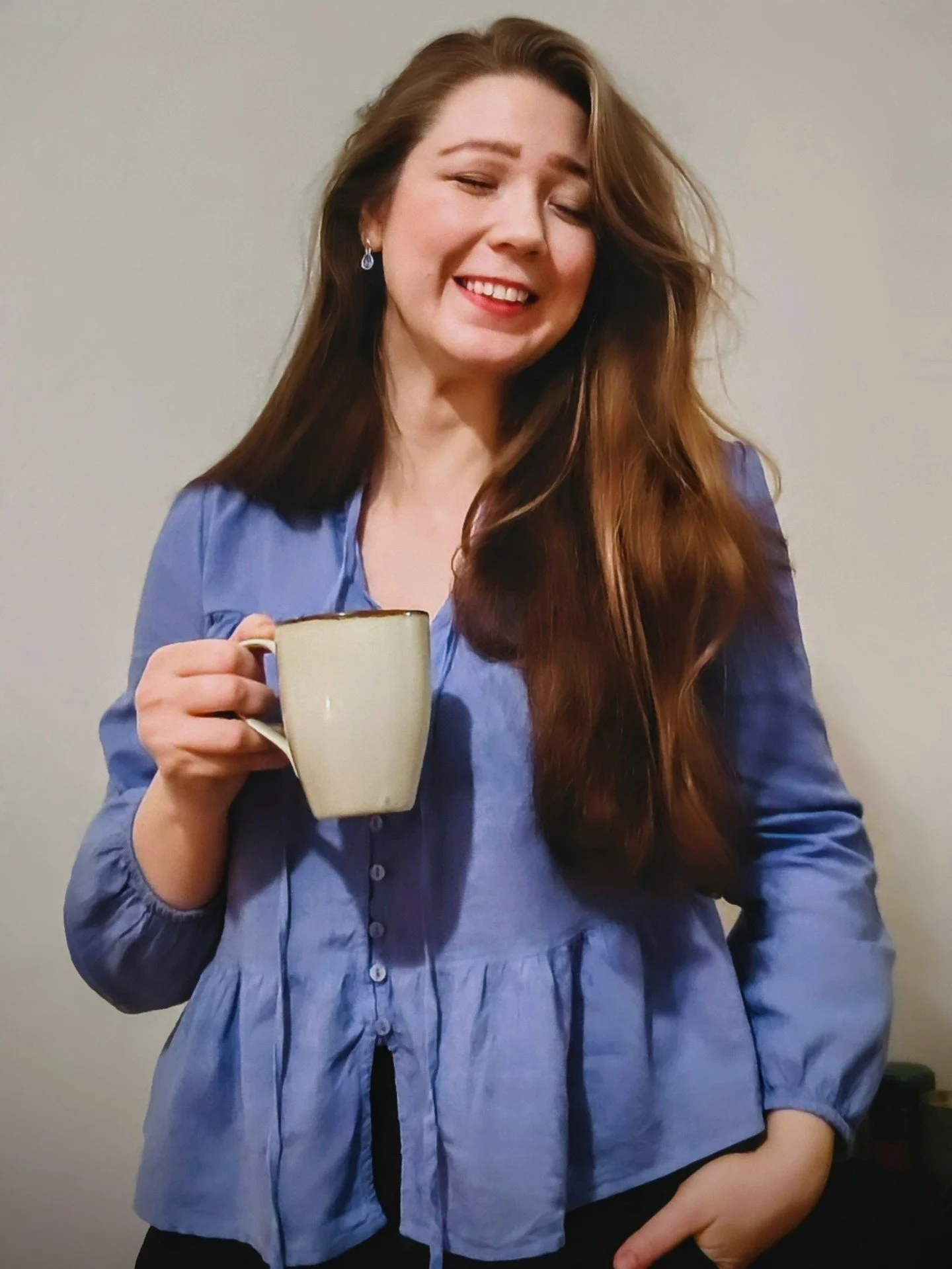 While the water boils