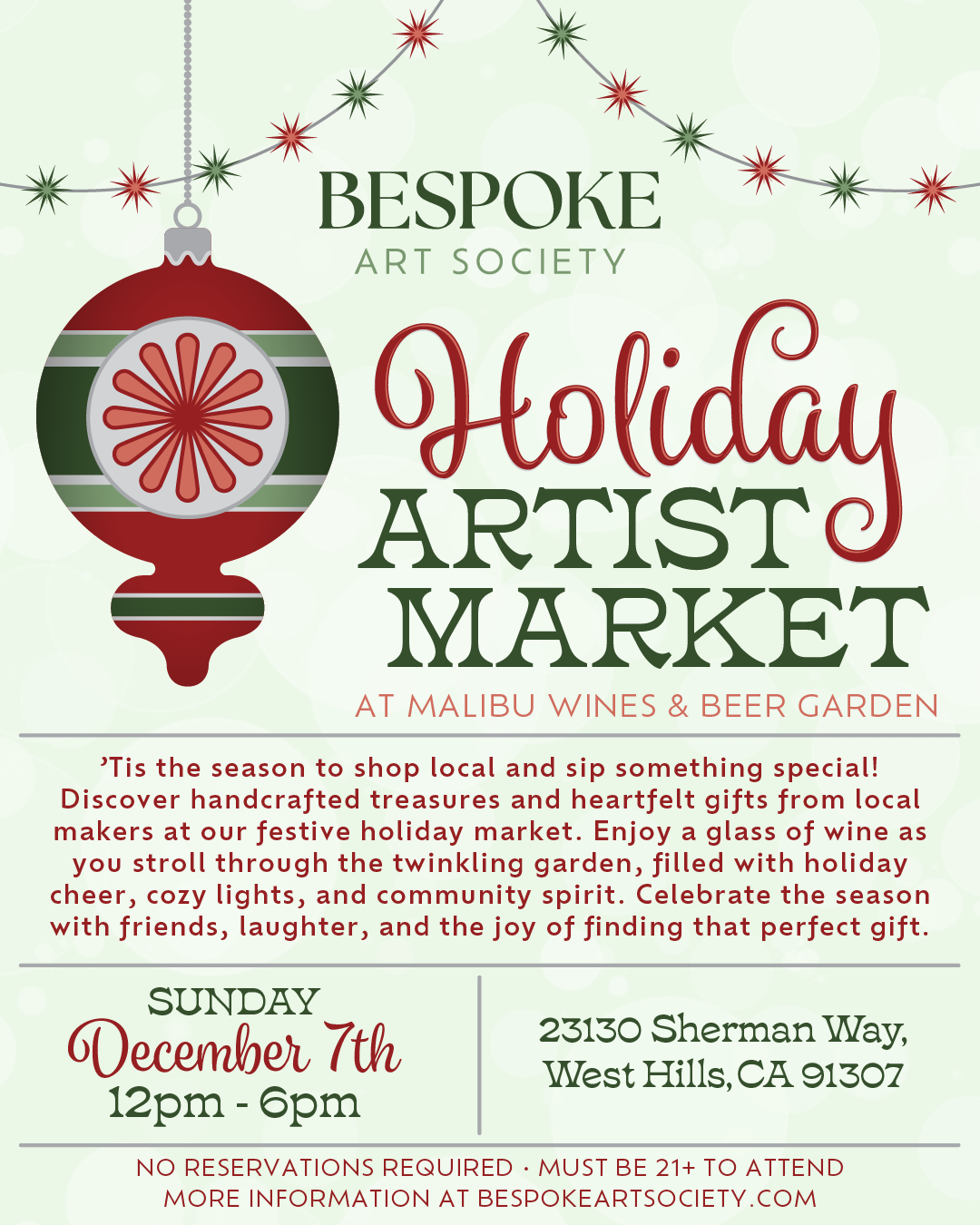 Malibu Wines Artisan Market