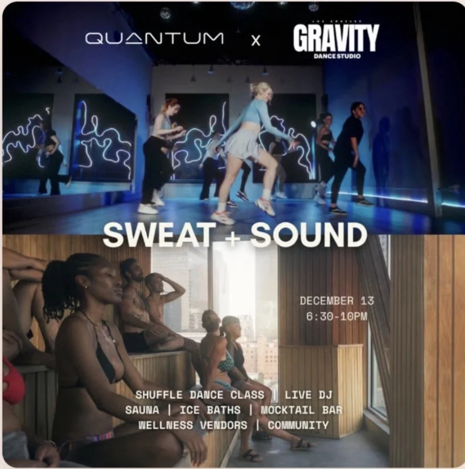 Quantum x Gravity: Sweat & Sound