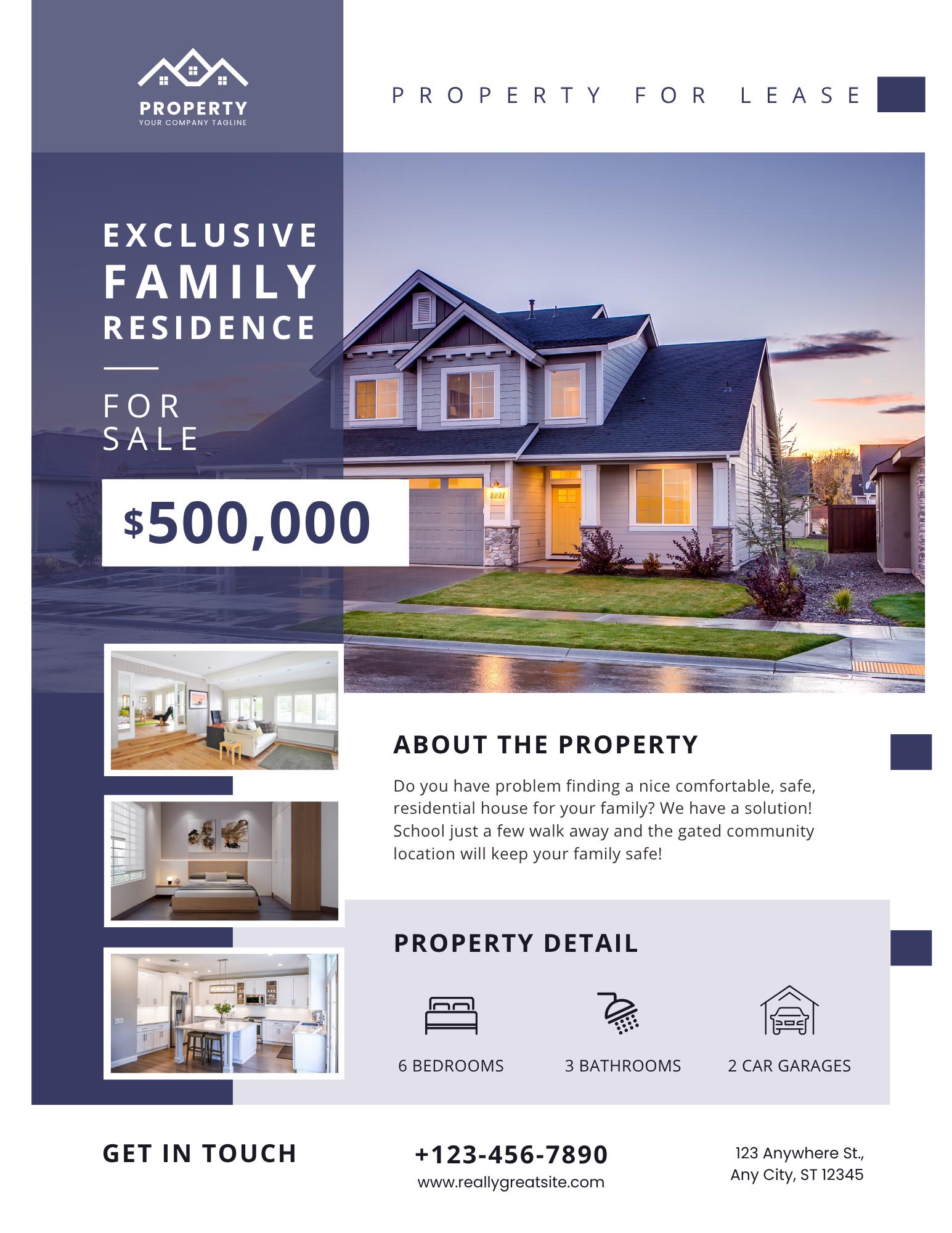 _Modern Blue Real Estate Listing Flyer.png