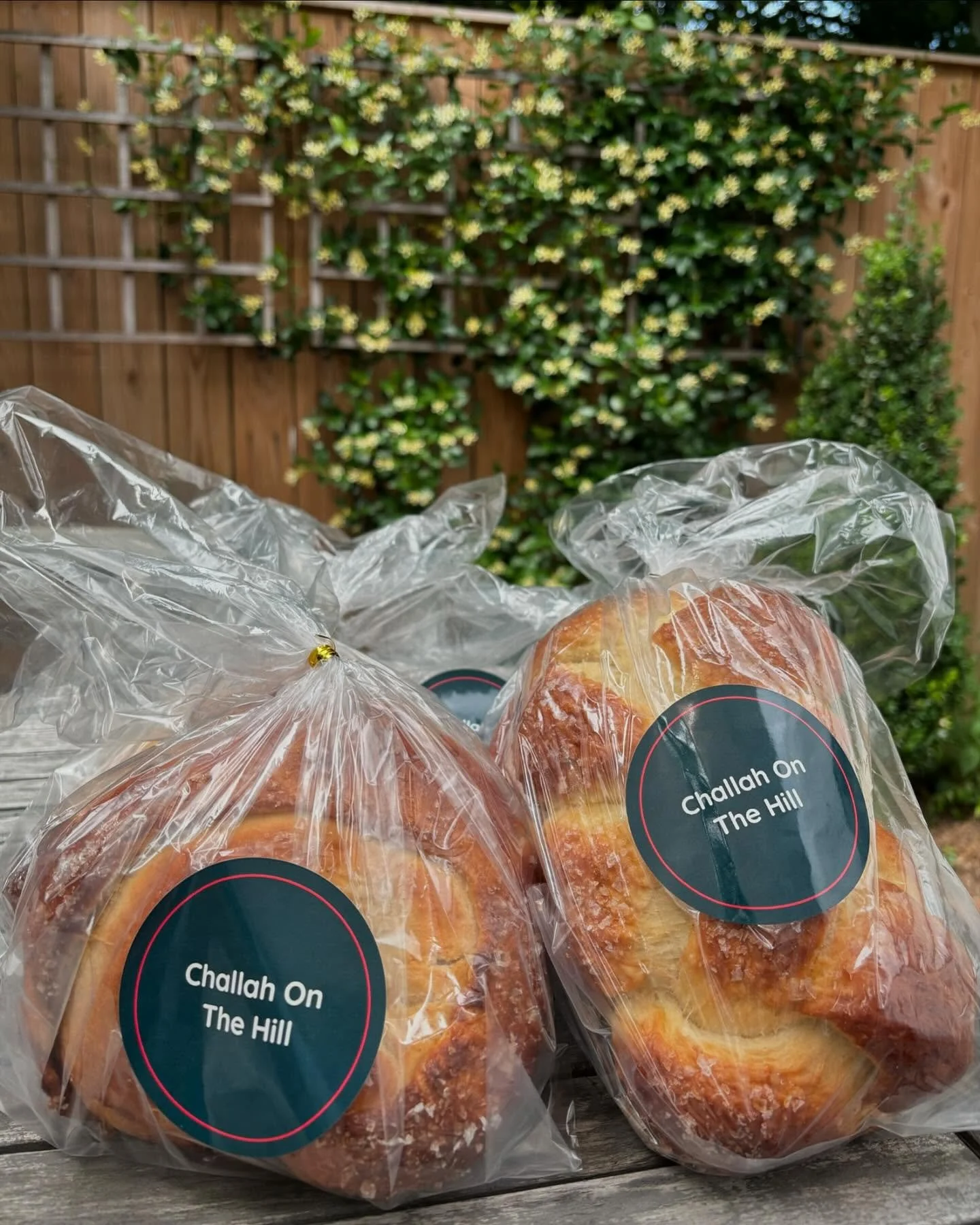Long weekends are for carbs &amp; backyards!
Happy Memorial Day Weekend &amp; Shabbat Shalom ❤️🤍💙
#challah #challahonthehill #cinnamonsugarchallah