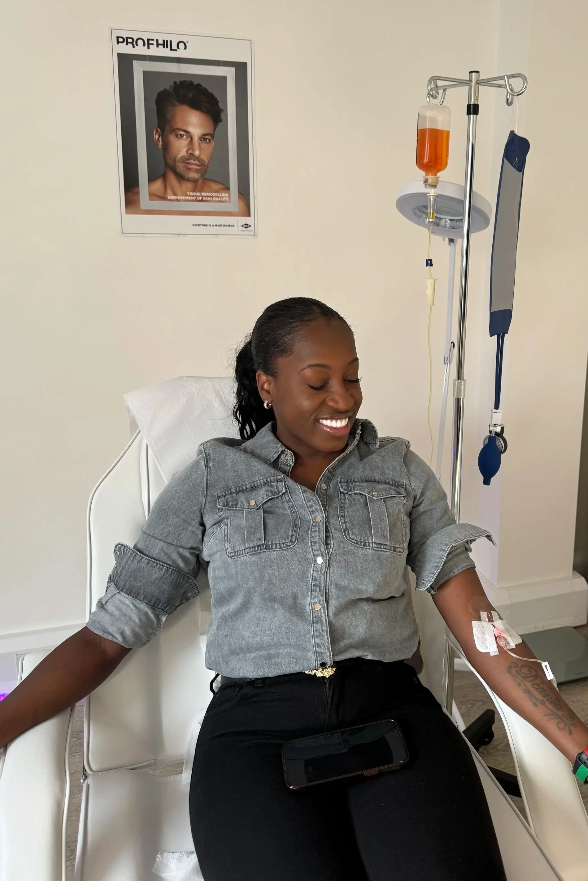 IV drip treatment at UKALM for Wellness with Vitamin Boosters, IV Glutathione & Detox.
