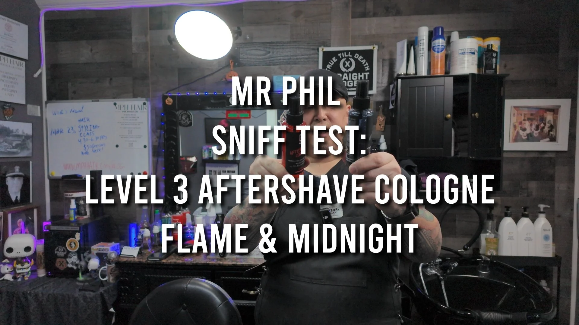 VIDEO: LVL 3 Aftershave Cologne Sniff Test Part 1