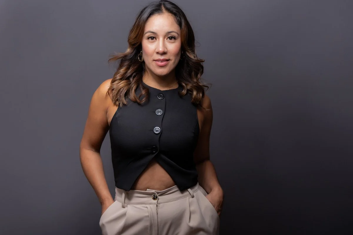 Female actor and model photoshoot for professional webiste and resume photo