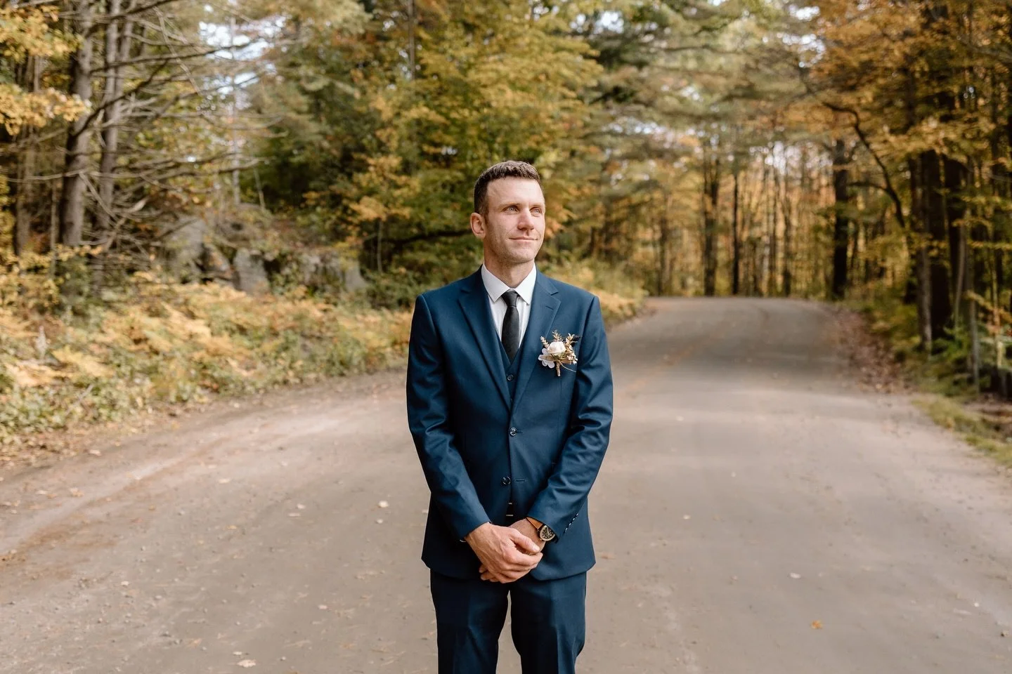I&rsquo;ve been looking back on some of the weddings I photographed last summer and I wanted to share a few groom portraits from Kimmy + Brody&rsquo;s day. 

While the winter has been relaxing + full of time to recharge, I am equally as excited and e