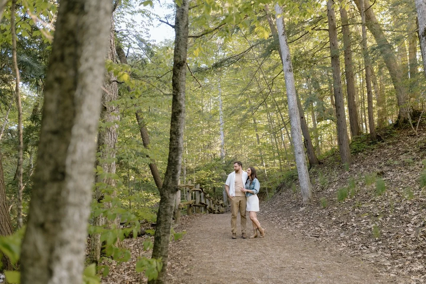Moments from Luisa + John&rsquo;s engagement 🤎 This session made me even more excited to shoot their wedding in August.