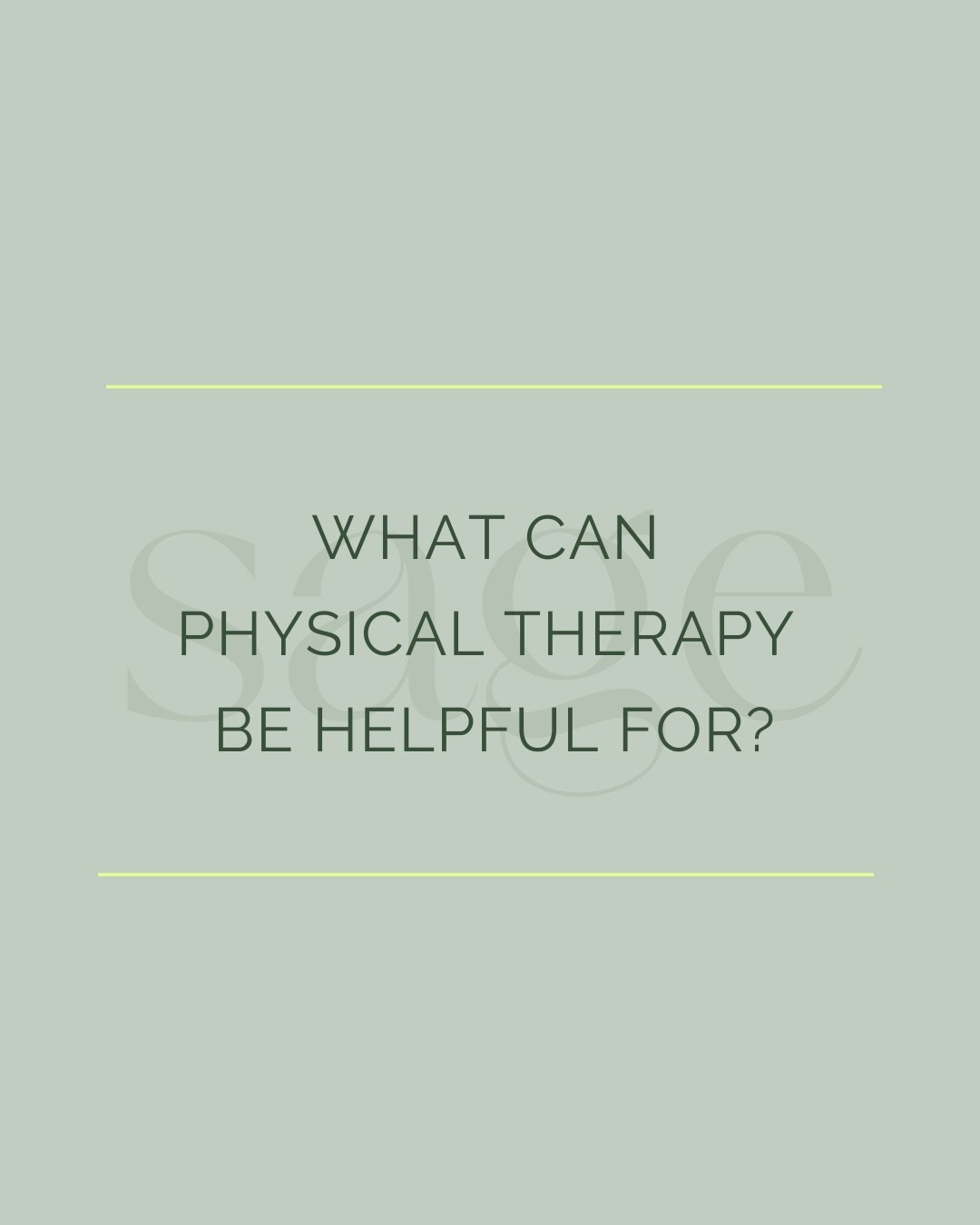Wondering if you need PT?
The truth is&hellip; not if, but WHEN, and it depends.

It depends on how long you&rsquo;re willing to live with your current limitations. It depends on your goals, your motivation, and how your daily life is being impacted.