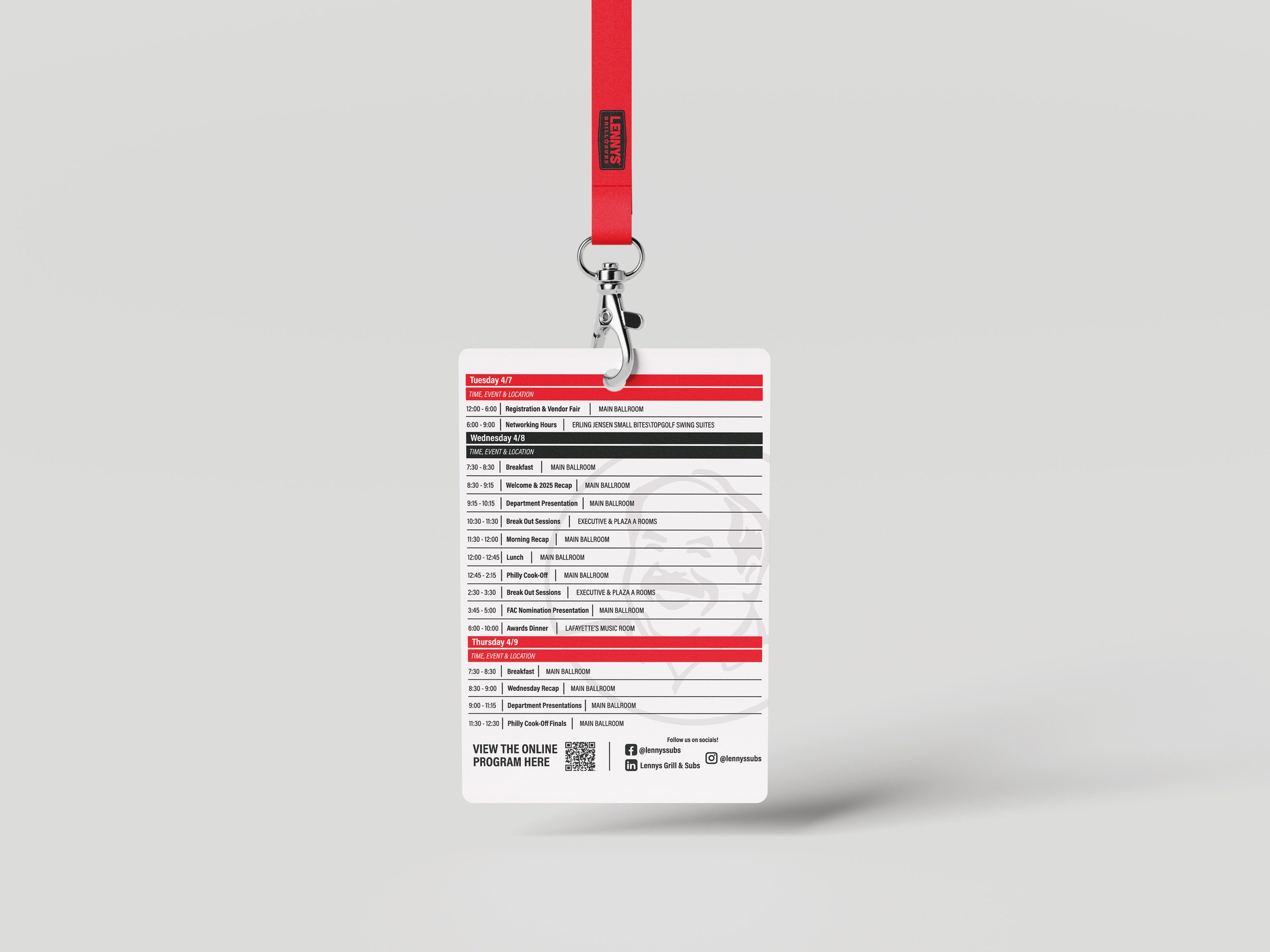 Lanyard Back