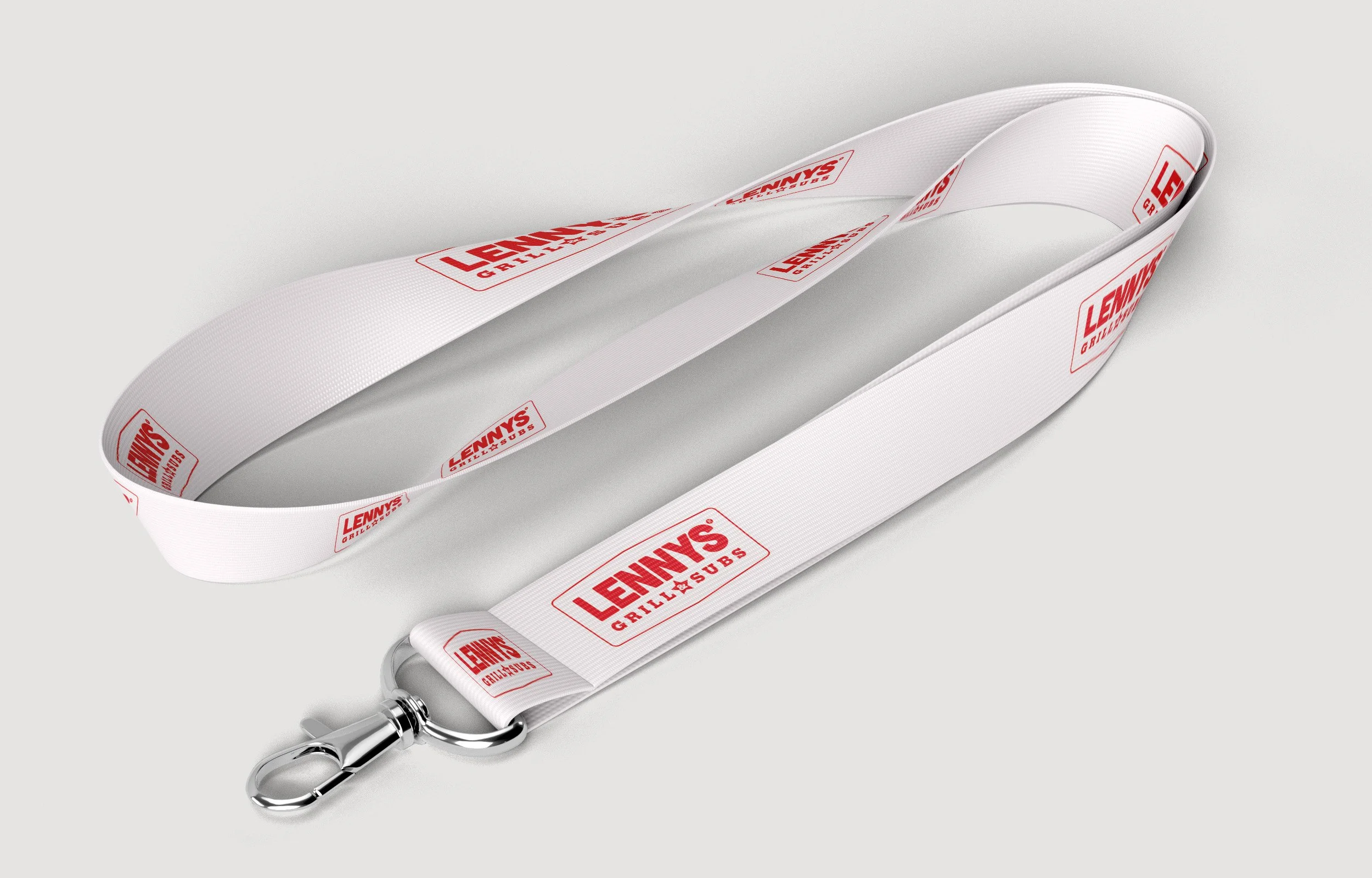 White Lanyard