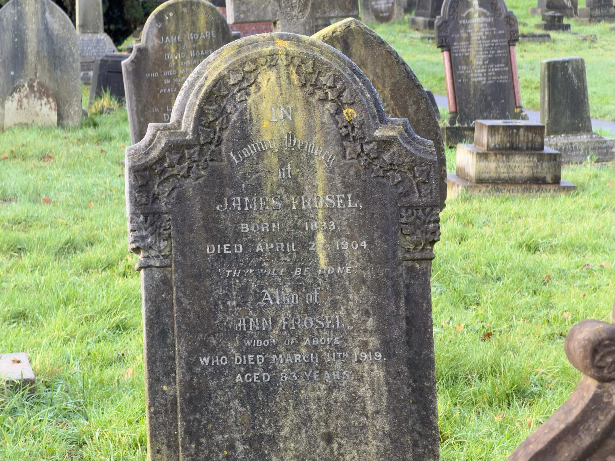 Stories behind the Graves at Sanderstead