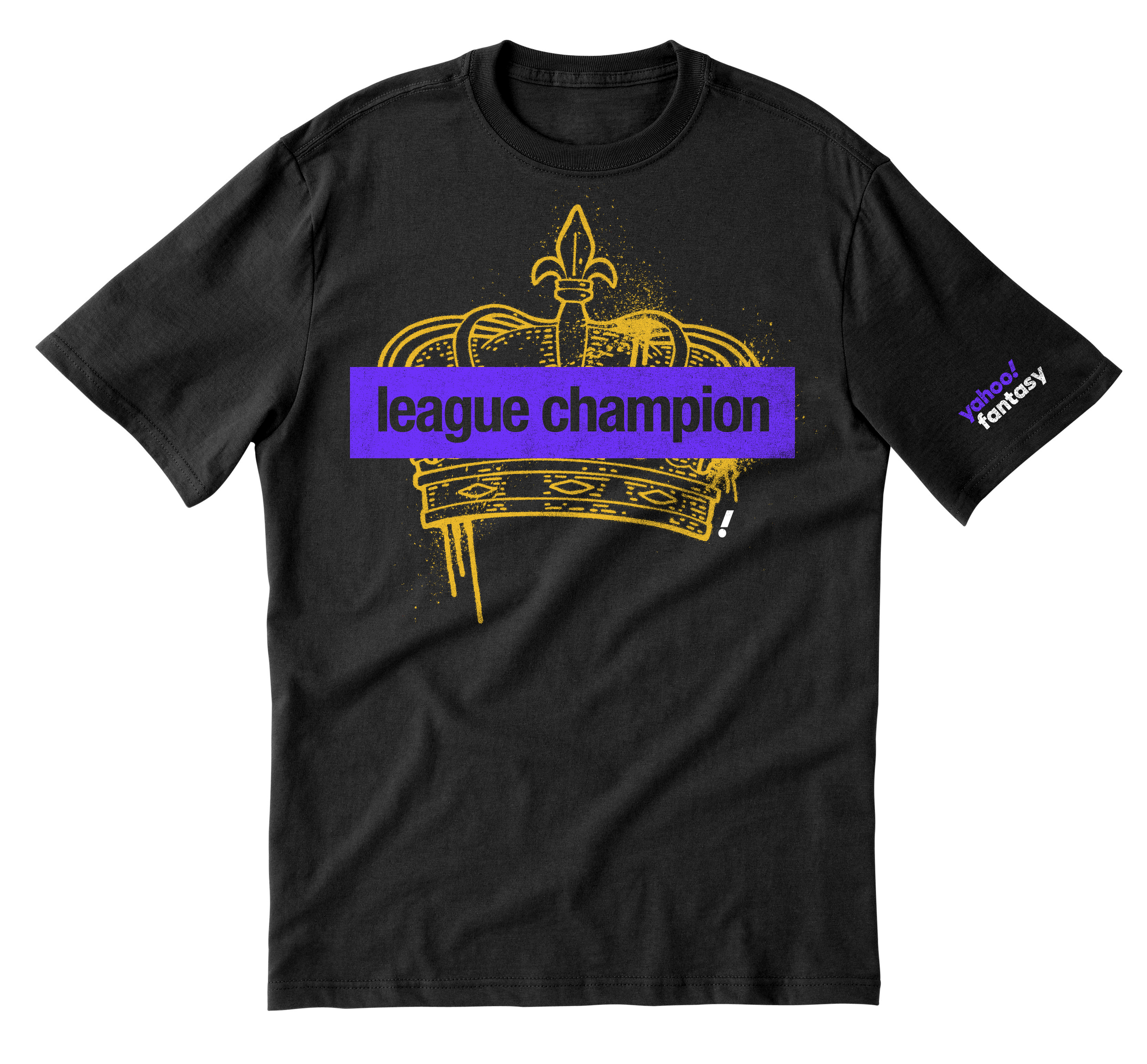 League Champion Detailed Crown T-Shirt (Concept)