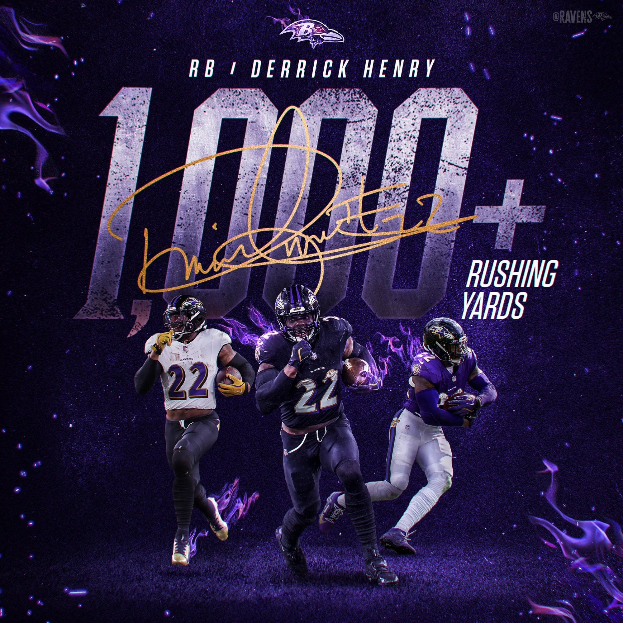 Derrick Henry 1000 Rush Yards