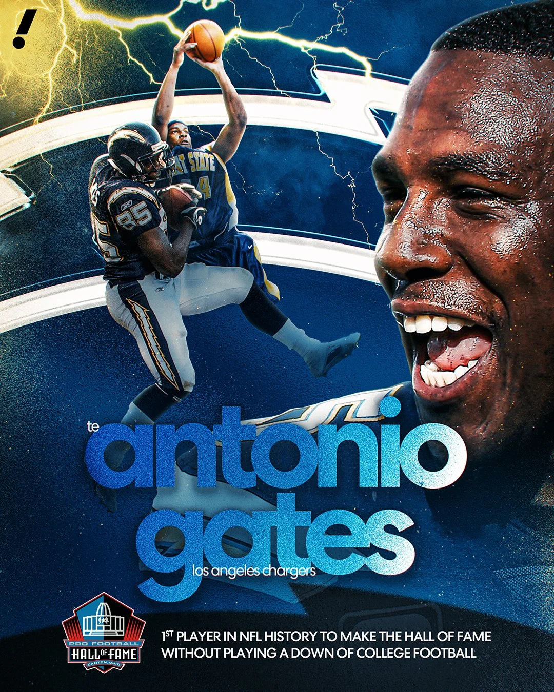 Antonio Gates Hall of Fame