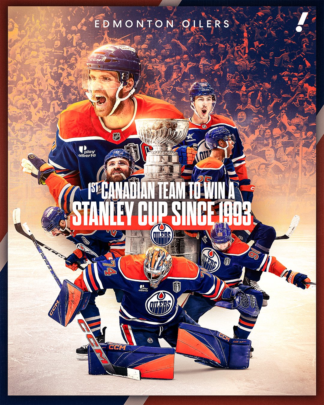 Edmonton Oilers 2025 Stanley Cup Winners*